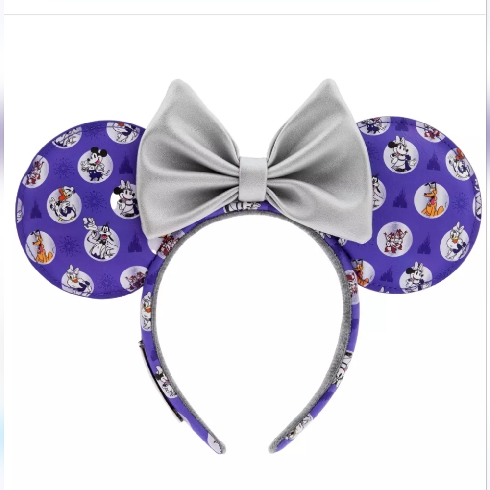 Loungefly Mickey Mouse and Friends Disney 100 Ear Headband
